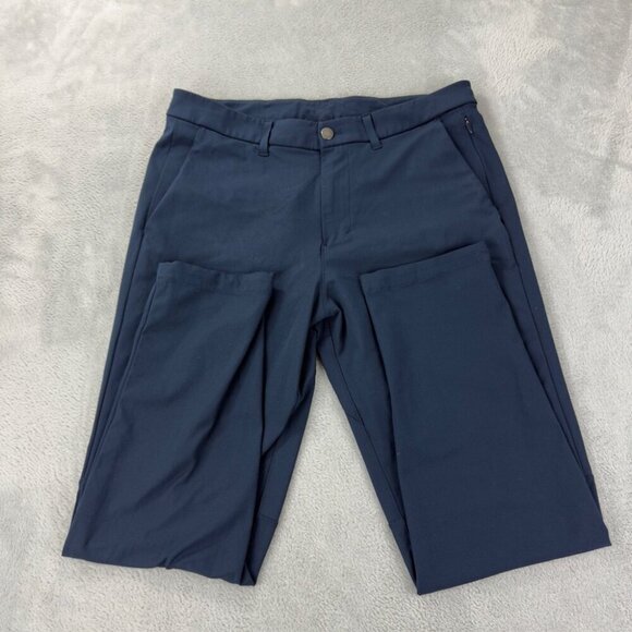 Lululemon Commission Pant Slim Warpstrem 34” Navy Blue Men’s Size 33 - Picture 3 of 14